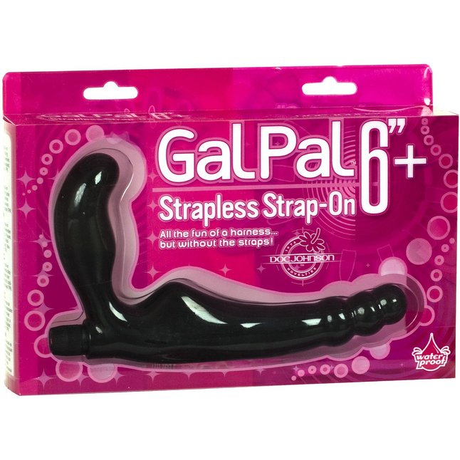 Безремневой страпон Gal Pal Strap-On 6 Strapless Harness. Фотография 2.