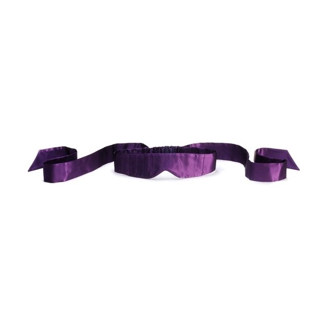 Фиолетовая шелковая маска Intima (LELO). Фотография 2.