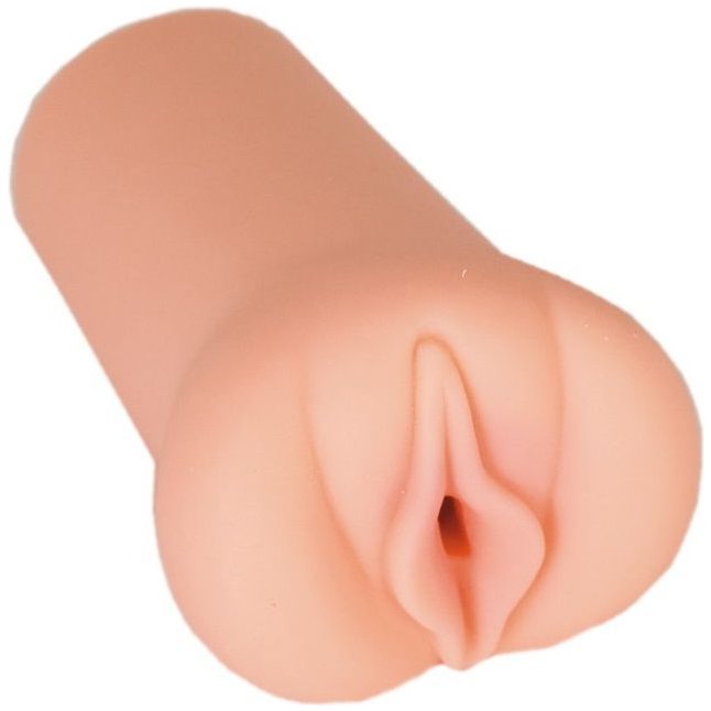 Мягкий мастурбатор в форме вагины с гладкой наружной поверхностью - Basic