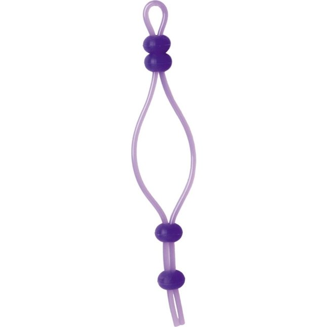 Фиолетовое лассо с 4 утяжками - Basic