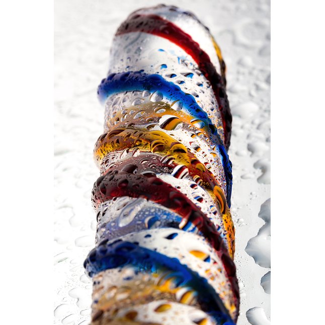 Стеклянный фаллос с гладкой головкой - 19,5 см - Sexus Glass. Фотография 8.