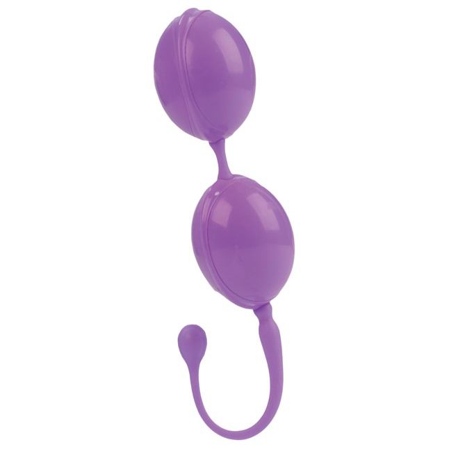 Фиолетовые вагинальные шарики LAmour Premium Weighted Pleasure System - L Amour
