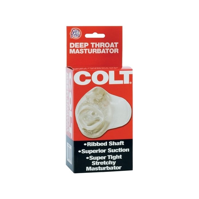 Мастурбатор - прозрачное глубокое горло COLT - Colt. Фотография 2.