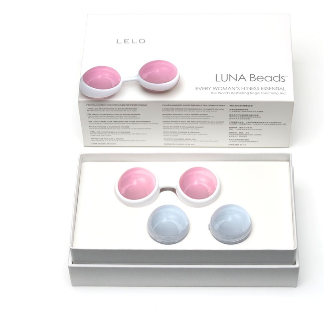 Вагинальные шарики Luna Beads Mini - 2,9 см. Фотография 3.