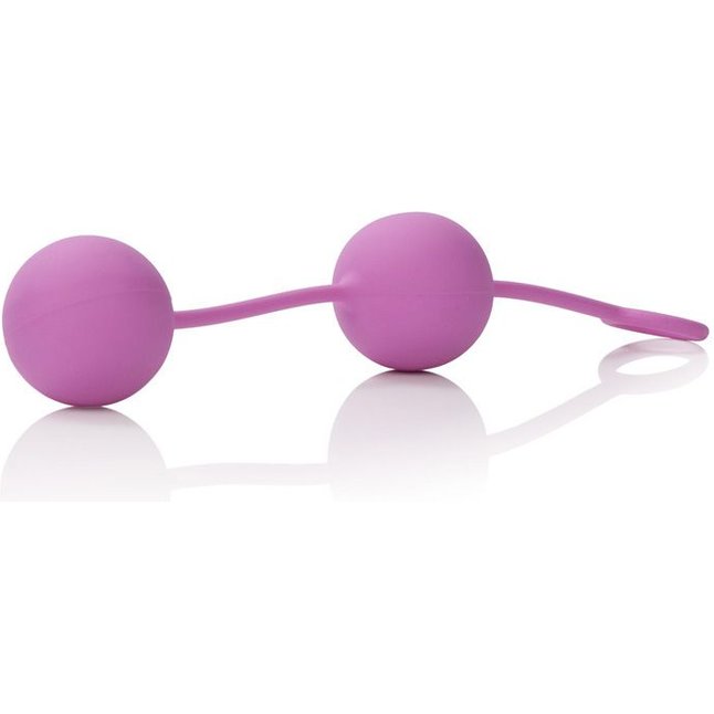 Розовые вагинальные шарики Lia Love Balls - Lia. Фотография 3.