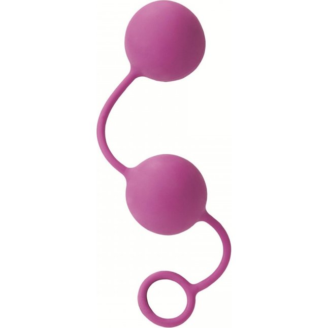 Розовые вагинальные шарики Lia Love Balls - Lia