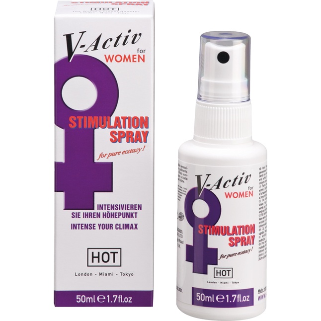 Стимулирующий спрей для женщин V-activ - 50 мл