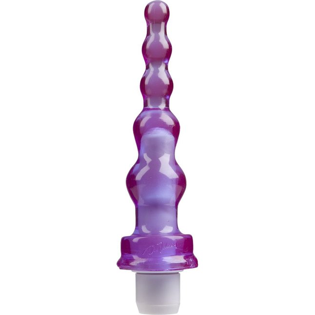 Фиолетовая анальная виброёлочка SPECTRA GELS - 17,7 см - SpectraGels