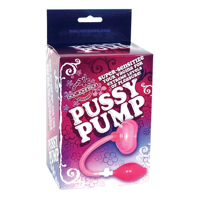 Женская помпа для клитора PINK PUSSY PUMP. Фотография 2.