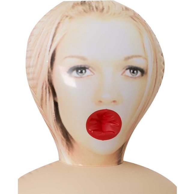 Надувная секс-кукла Vivid Superstar Sunrise 3-Hole Doll with Realistic Face - Vivid Toys. Фотография 4.