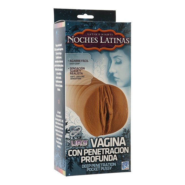 Реалистичный мастурбатор-вагина NOCHES LATINAS - Noches Latinas. Фотография 2.