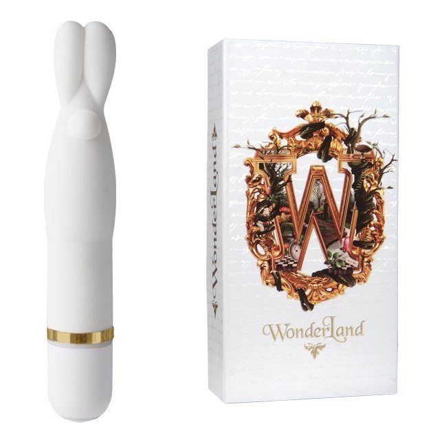 Силиконовый кролик THE WHITE WABBIT - WonderLand