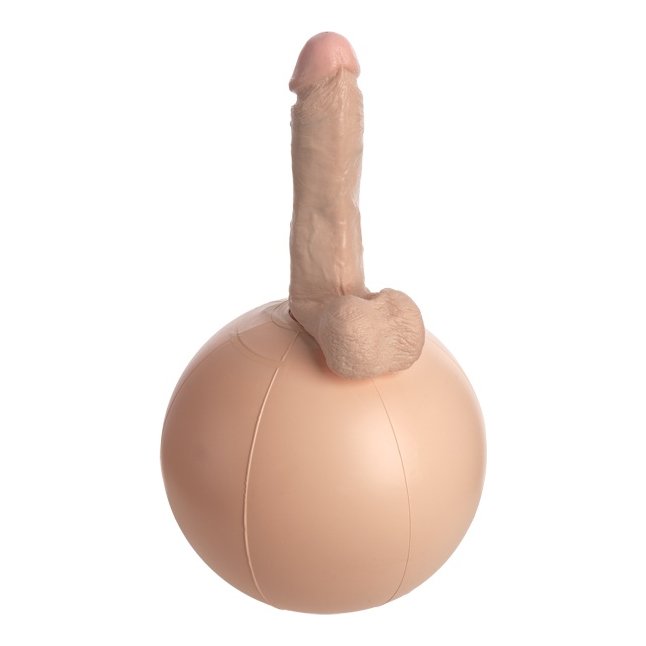 Надувной шар с насадкой HARNESS - 20 см - Vac-U-Lock