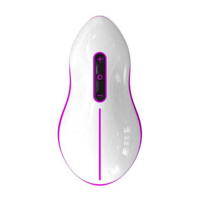Бело-розовый вибростимулятор Mouse. Фотография 4.