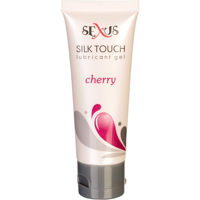 Увлажняющая смазка с ароматом вишни Silk Touch Cherry - 50 мл - Sexus Lubricant