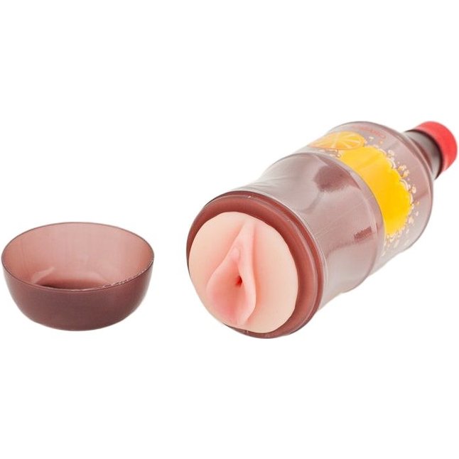 Мастурбатор-вагина в тубе-бутылке - Basic