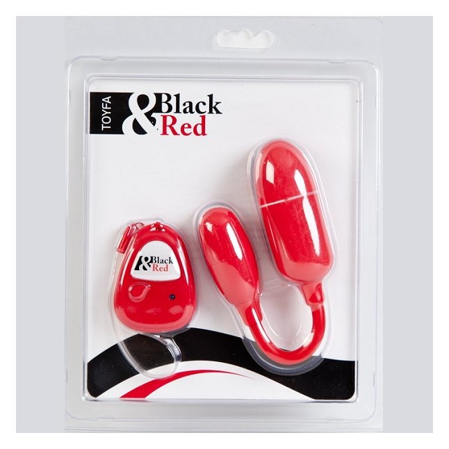 Красный гнущийся вибратор с 5 режимами вибрации - Black Red. Фотография 2.