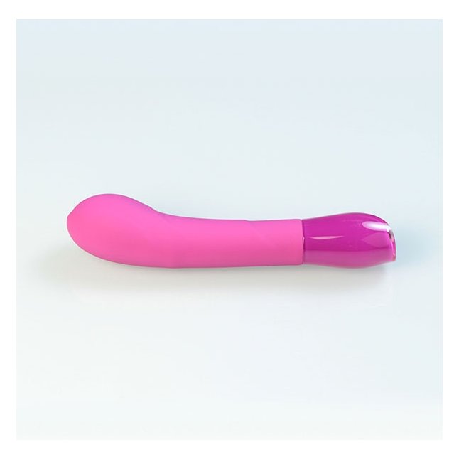 Розовый вибромассажер Ceres G Spot - Key