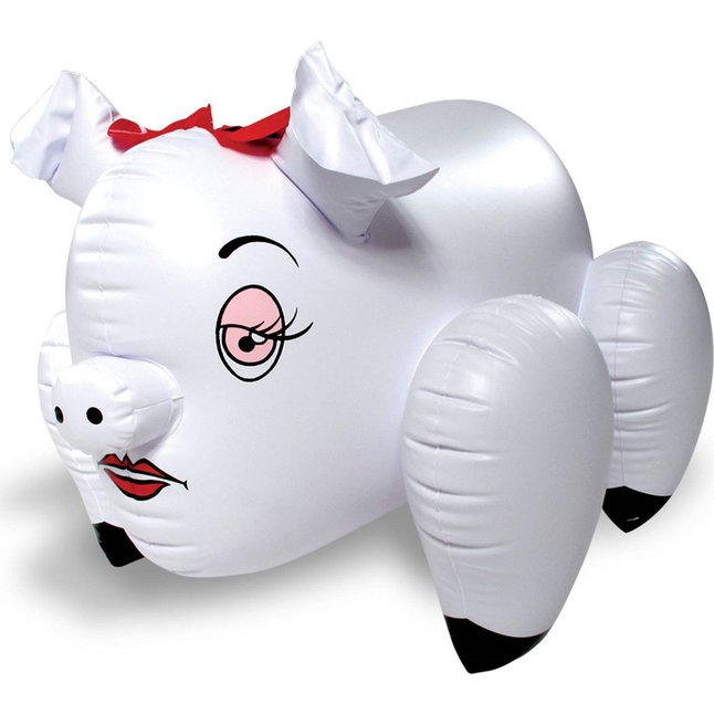 Эротическая надувная свинка Erotic Love Piggie Blow-Up - Pipedream Products. Фотография 2.