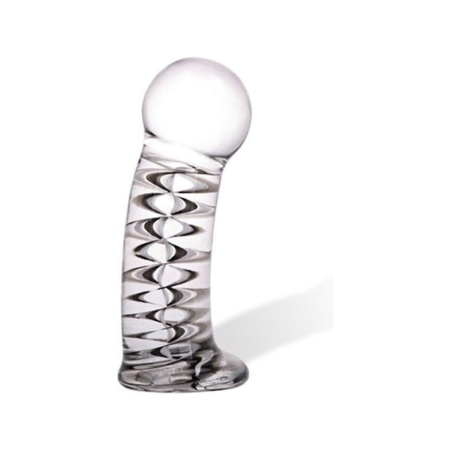 Толстый стеклянный дилдо Stubby Buddy - 13 см
