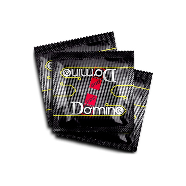 Ароматизированные презервативы Domino Karma - 3 шт - Domino Premium. Фотография 2.