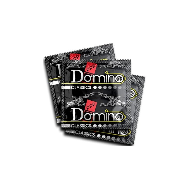 Ароматизированные презервативы Domino Ваниль - 3 шт - Domino Classic. Фотография 2.
