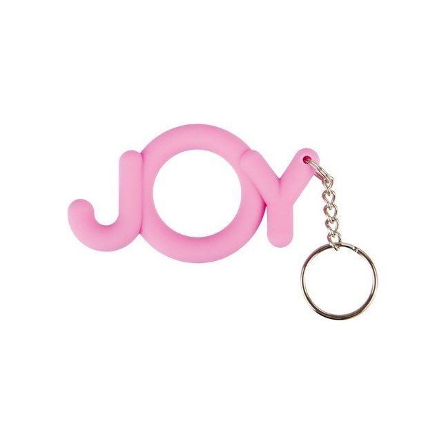 Розовое кольцо-брелок Joy Cocking - Shots Toys