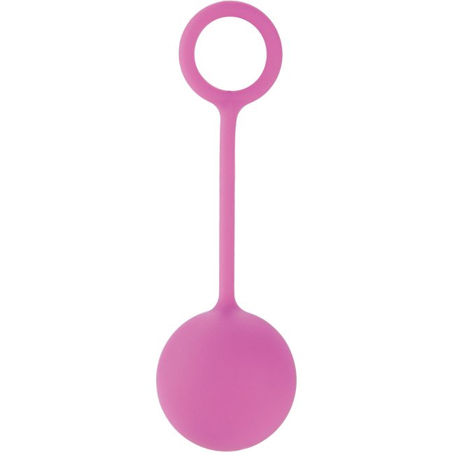 Розовый вагинальный шарик Geisha Super Ball Deluxe - Shots Toys