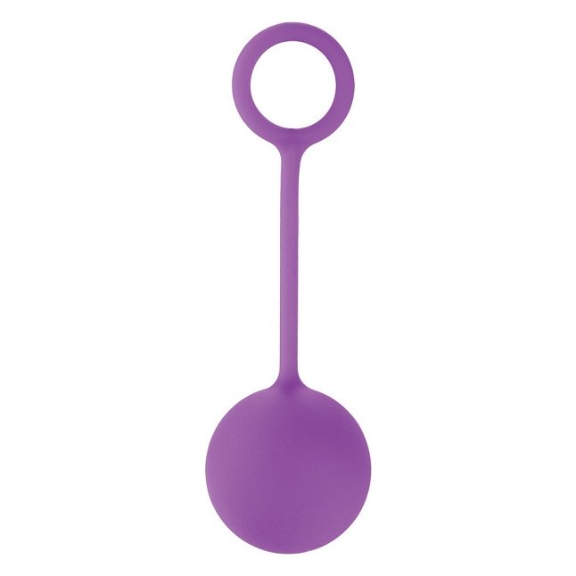 Фиолетовый вагинальный шарик Geisha Super Ball Deluxe - Shots Toys