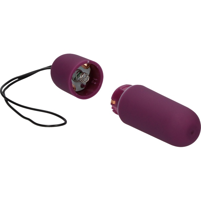 Фиолетовый вибростимулятор Remote Vibrating Bullet - Shots Toys. Фотография 4.