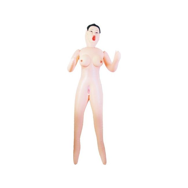 Надувная секс-кукла с тремя отверстиями. Фотография 2.