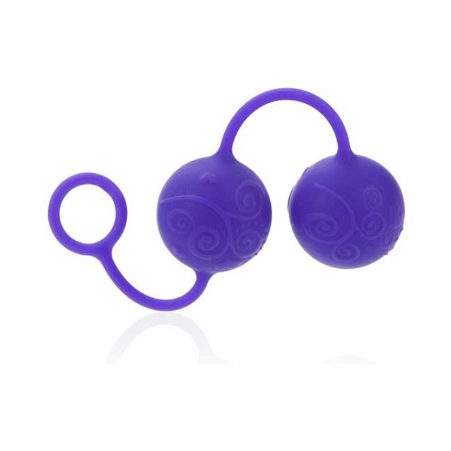 Фиолетовые вагинальные шарики Posh Silicone “O” Balls - Posh