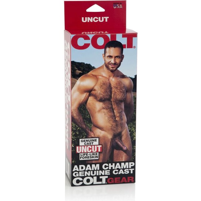 Фаллоимитатор-реалистик COLT Adam Champ Cock - 20,25 см - Colt. Фотография 6.