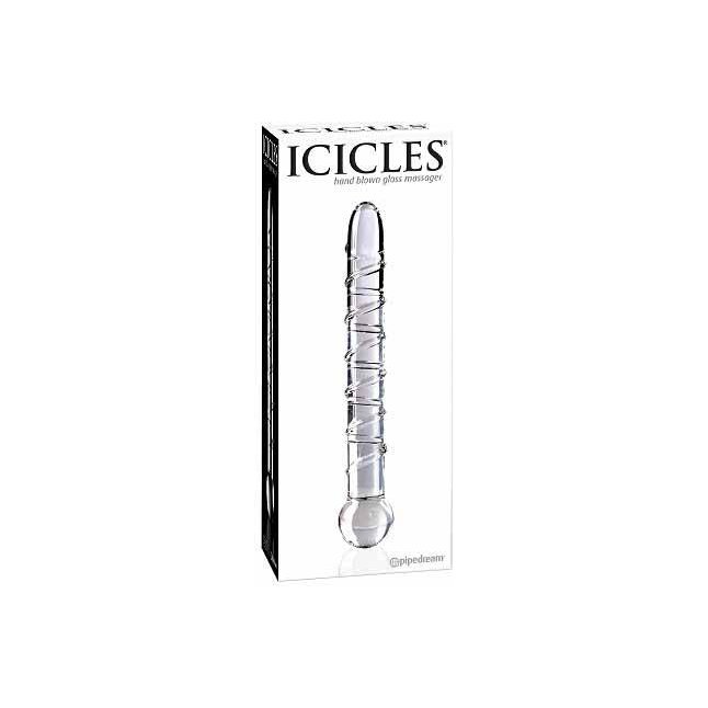 Стеклянный анальный стимулятор ICICLES № 1 - Icicles