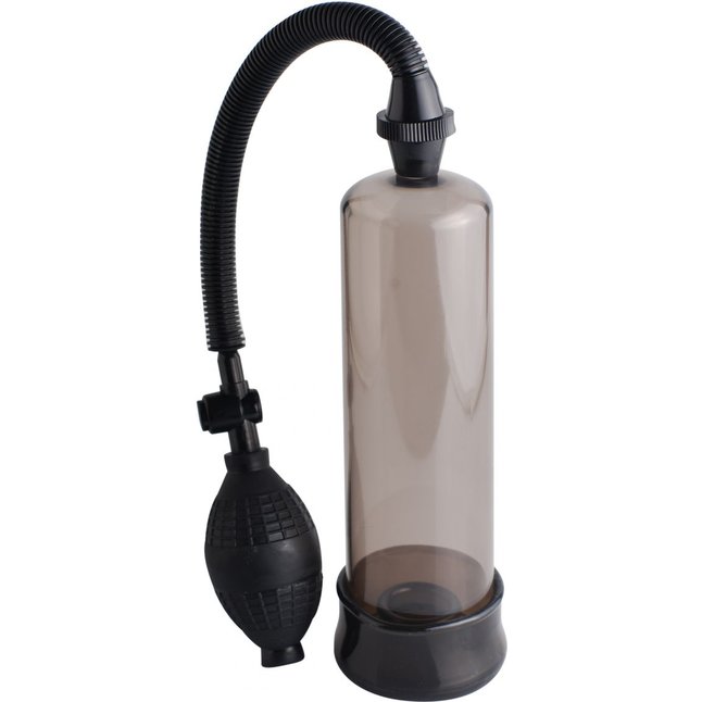 Дымчатая мужская помпа Beginner s Power Pump - Pipedream Products