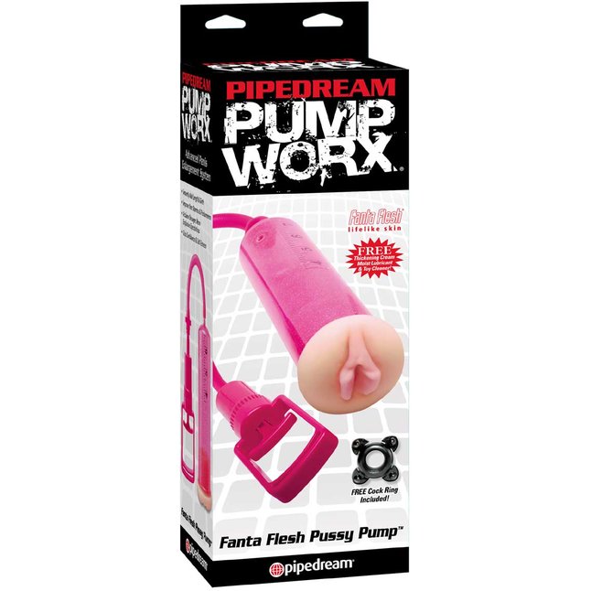 Помпа с вагиной-уплотнителем FANTA FLESH - Pump Worx. Фотография 3.