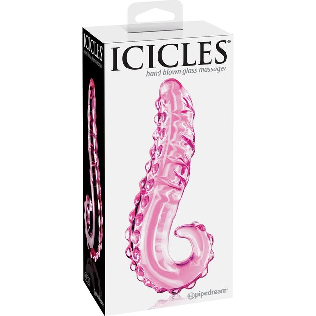 Стеклянный стимулятор ICICLES № 24 - 15,2 см - Icicles