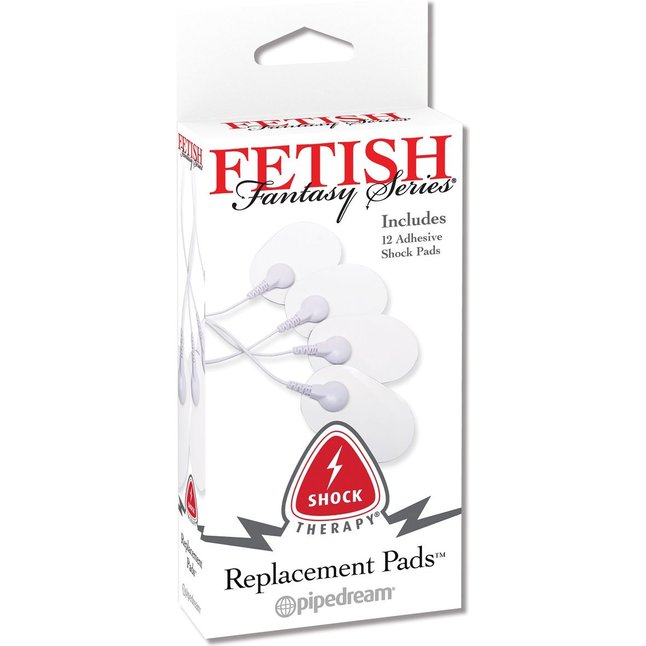 Набор из 12 накладок Shock Therapy Replacement Pads - Fetish Fantasy Shock Therapy. Фотография 4.
