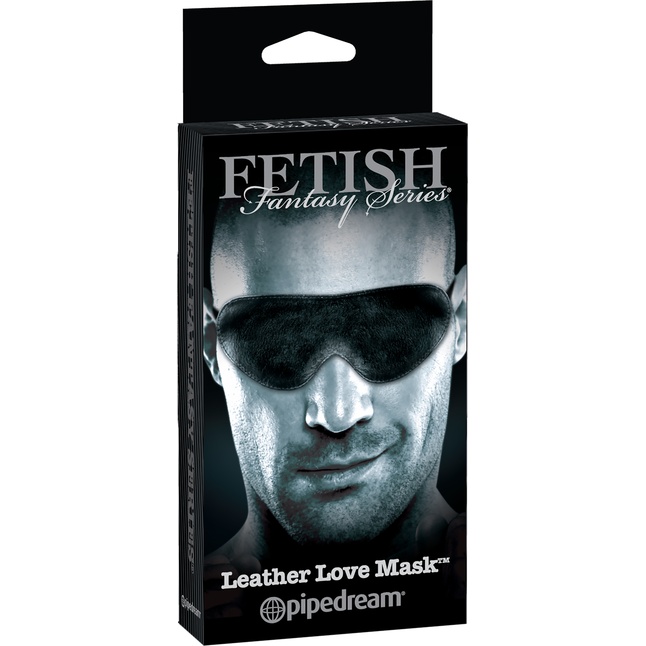 Кожаная маска Leather Love Mask - Fetish Fantasy Limited Edition. Фотография 2.