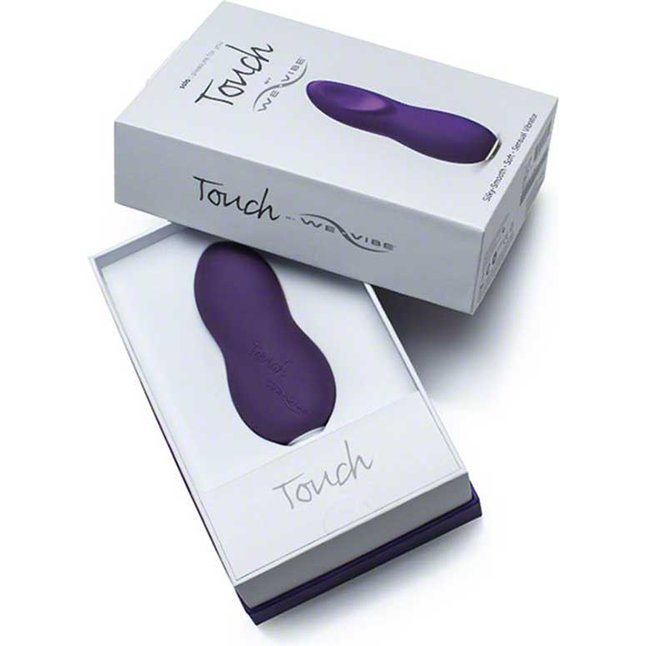 Фиолетовый вибратор Touch Purple USB rechargeable. Фотография 3.