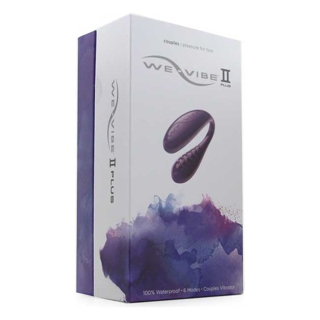 Фиолетовый вибратор WE-VIBE-II Plus Purple. Фотография 4.