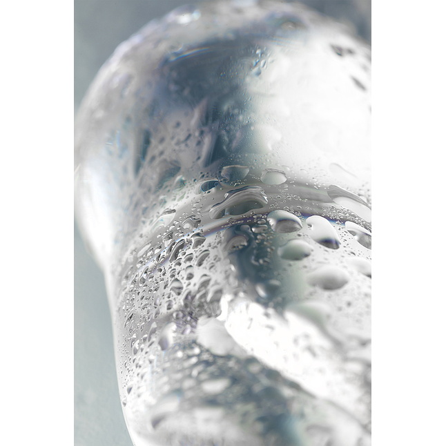 Фаллоимитатор-спираль из прозрачного стекла - 16 см - Sexus Glass. Фотография 5.