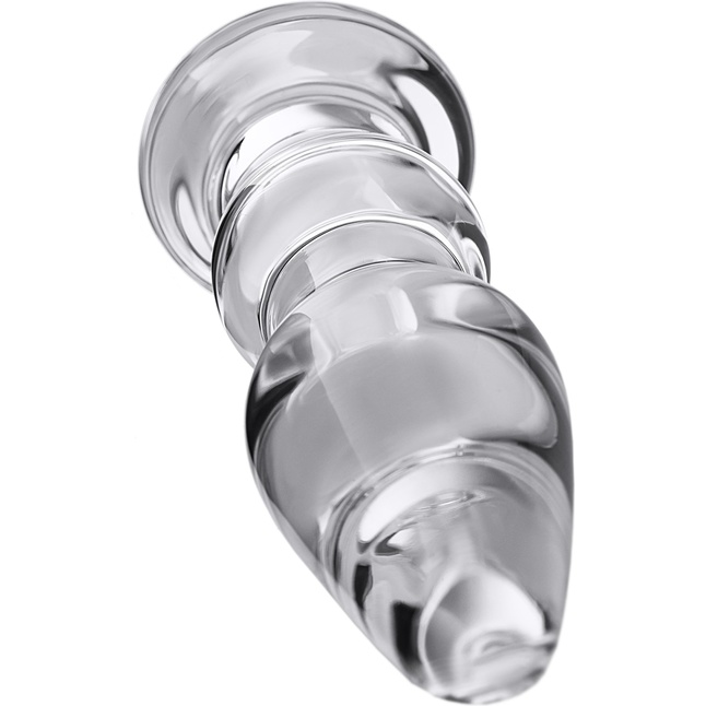 Стеклянная анальная втулка - 17 см - Sexus Glass. Фотография 3.
