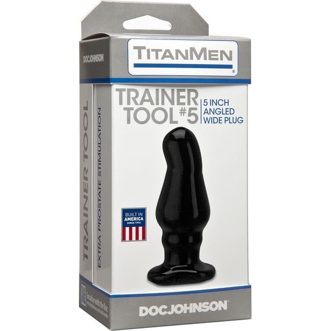 Анальный стимулятор TitanMen Trainer Tool #5 - 13,2 см - TitanMen. Фотография 2.
