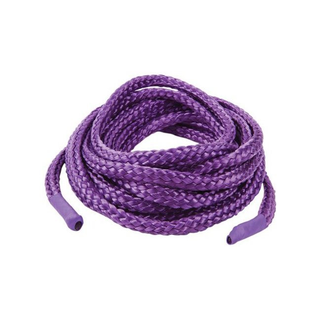 Фиолетовая веревка для фиксации Japanese Silk Love Rope - 3 м - Japanese Silk Love Rope