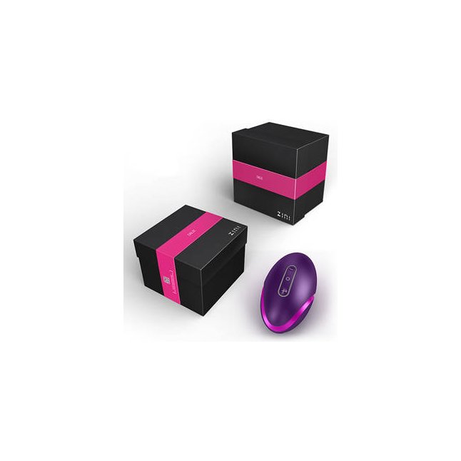 Фиолетовый вибратор для пары 2 в 1 ZINI DEUX
