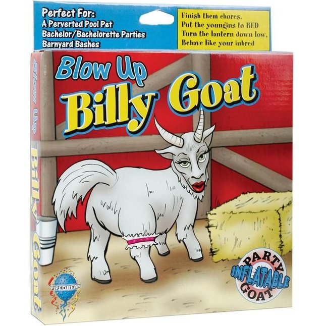 Надувная козочка Blow Up Billy Goat - Pipedream Products