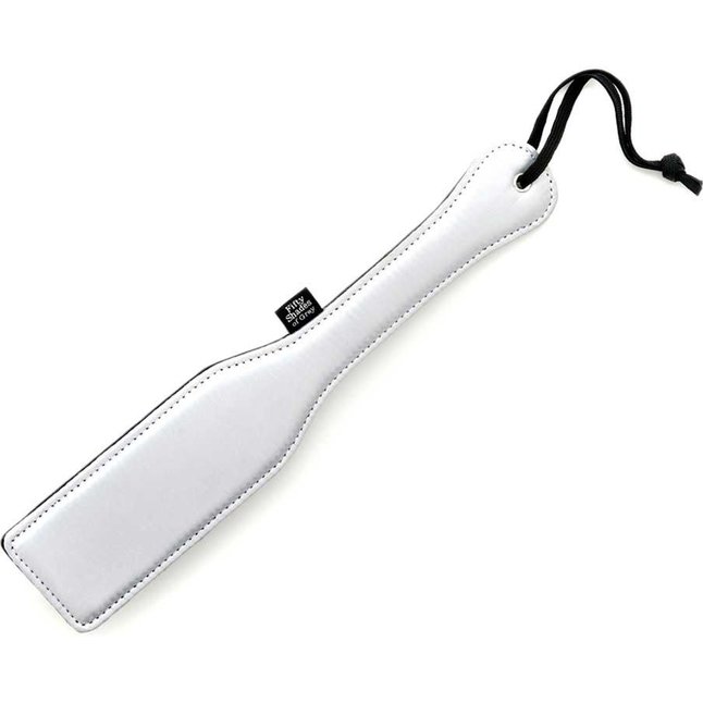 Двусторонняя сатиновая шлепалка Satin Spanking Paddle - 32 см - Fifty Shades of Grey