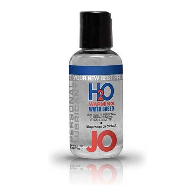 Возбуждающий лубрикант на водной основе JO Personal Lubricant H2O Warming - 75 мл