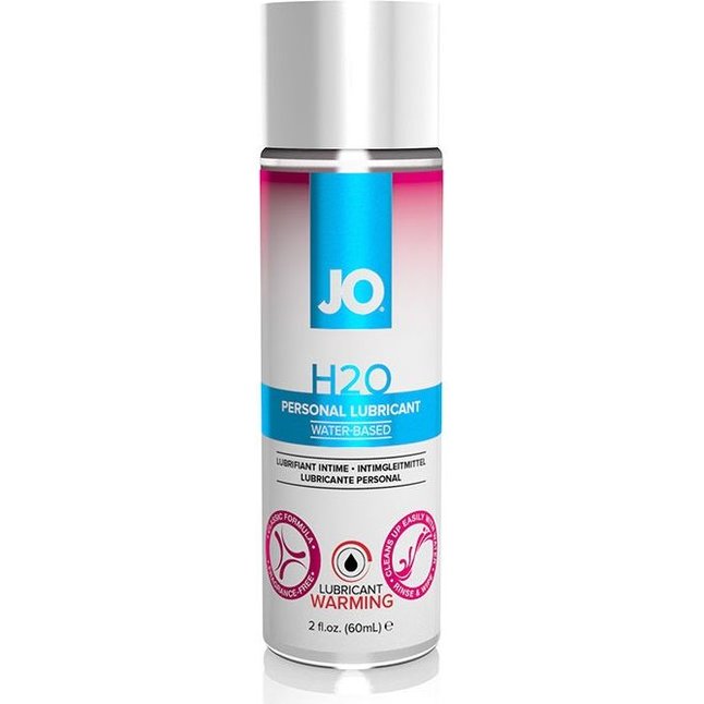 Женский возбуждающий лубрикант на водной основе JO H2O FOR WOMEN WARMING - 60 мл - JO H2O for women